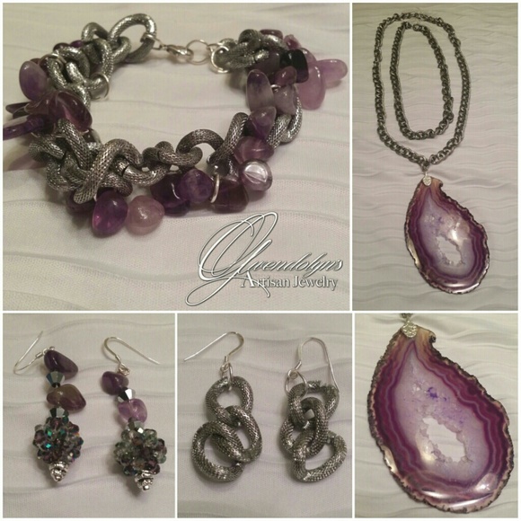 Agate Jewelry Set