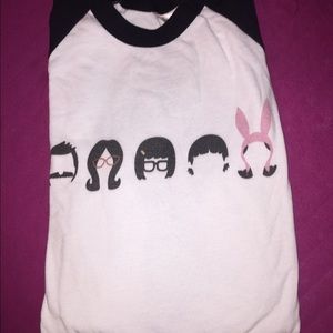 Bobs Burgers baseball tee