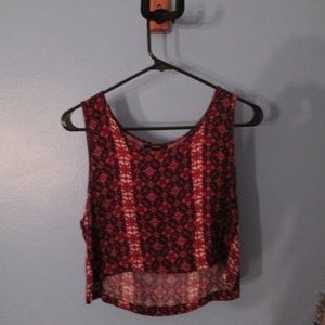 Forever 21 Multi Colored Tribal Print Tank Top