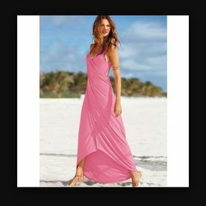 Victorias Secret Coral Wrap Front Cover-up - sz XS