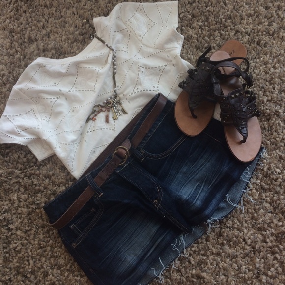 Forever 21 Denim Skirt