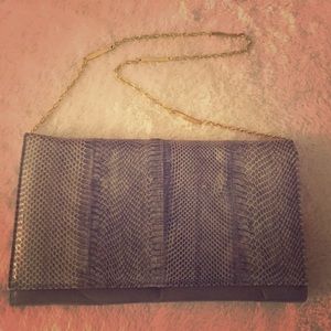 Snake print clutch/Purse