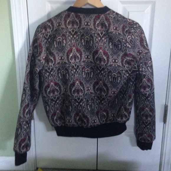 Pattern bomber jacket - Picture 2 of 4