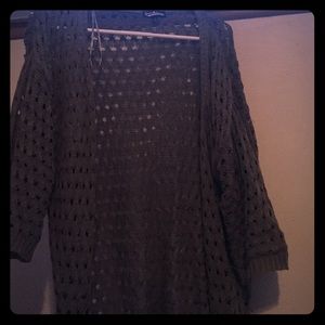 Vintage Hole Grey Cardigan💕