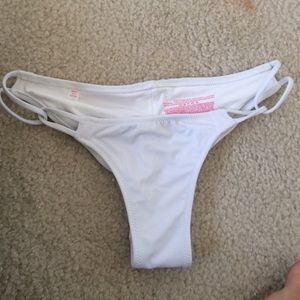 White Looped Itsy from Victoria's Secret