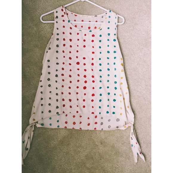 Polka Dot Tank Top - Picture 1 of 3