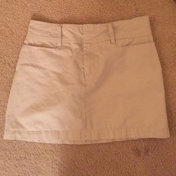 Khaki skirt