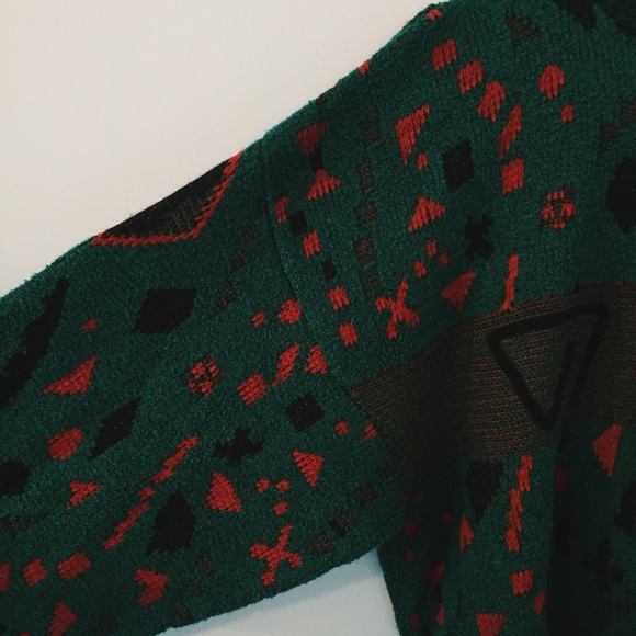 patterned retro sweater - Picture 2 of 3