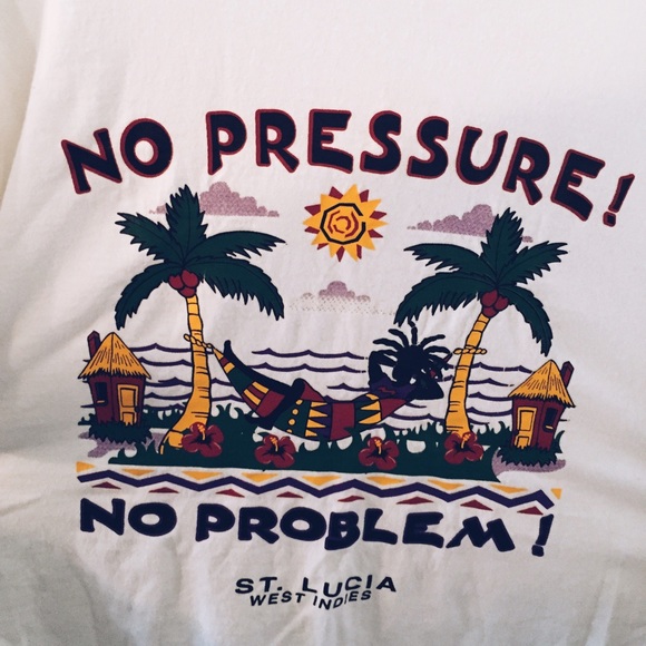 no pressure, no problem tshirt - Picture 2 of 2