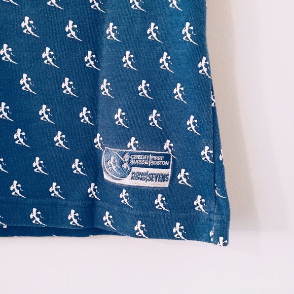 blue tank top with white straps - Picture 2 of 2