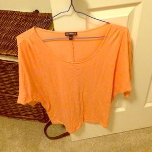 Coral cotton shirt express x small