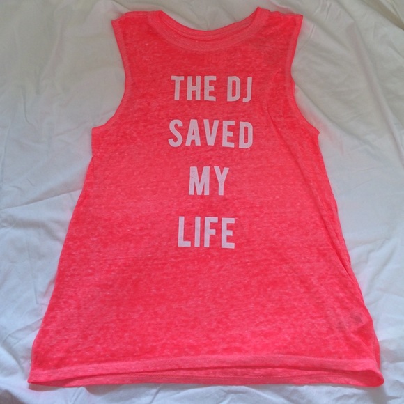 Pink tank top