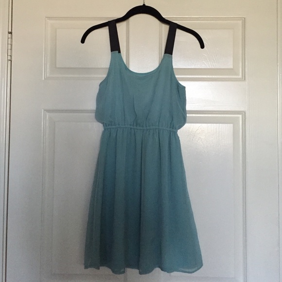 Turquoise dress