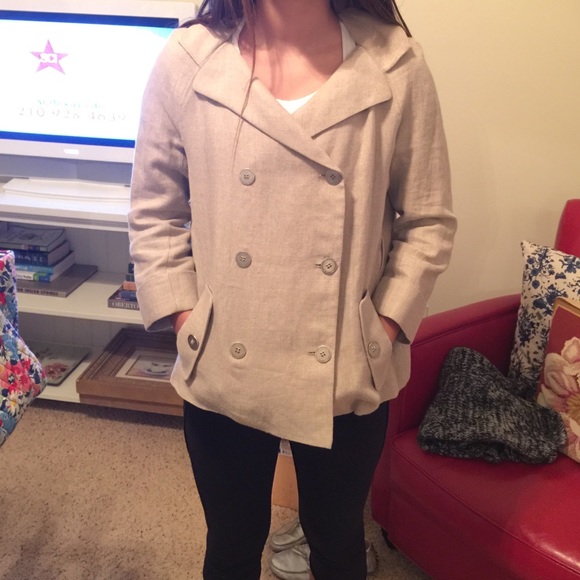 Adolfo Dominguez linen jacket