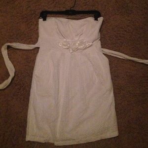 White summery dress