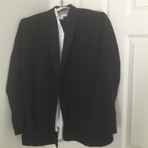 3 pieces mens black suit