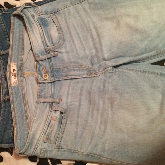 Hollister jeans.