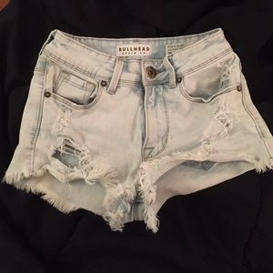 High-Rise Short Denim Shorts
