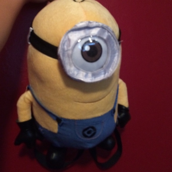 minion plush backpack