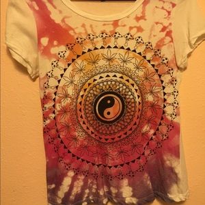 Tie Dye Mandala Graphic Tee