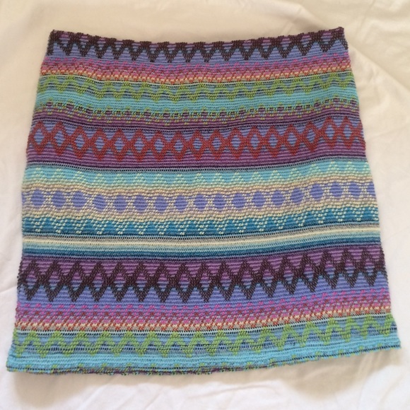 Tribal print skirt