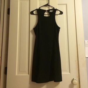 Macy's Textured Black Dress