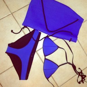 Triangl Swimsuit and Bag