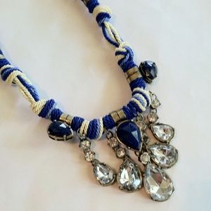LOFT Statement Crystal Necklace