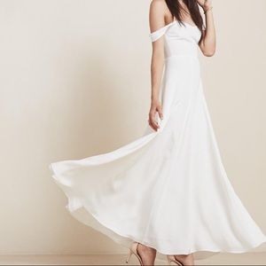 Reformation Constance Wedding Dress Size Small