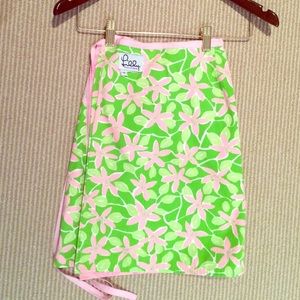 Vintage Lilly Pulitzer floral skirt