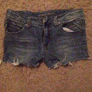 Jean shorts