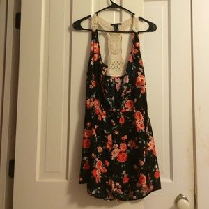 Forever21 Floral Romper