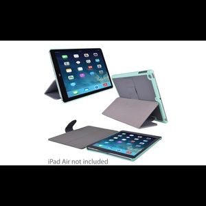 Incipio kickstand folio gray/Grn iPad Air