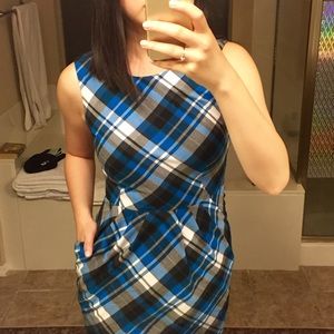 🎉🎉🎉HOST PICK🎉🎉🎉 Blue Tartan Plaid Dress