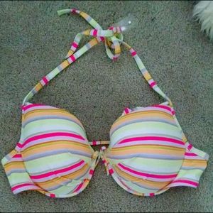 Victoria's Secret striped bathing suit