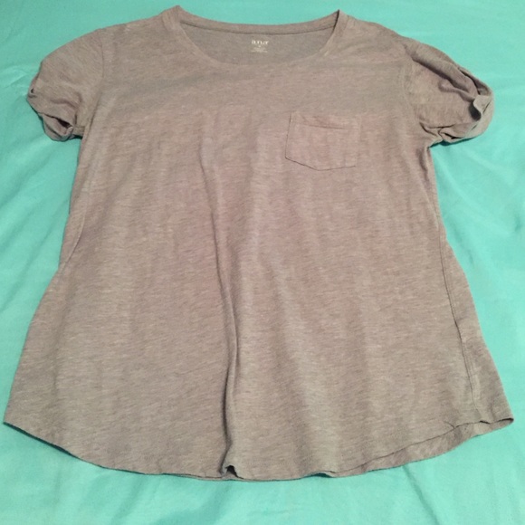 beige shirt with pocket