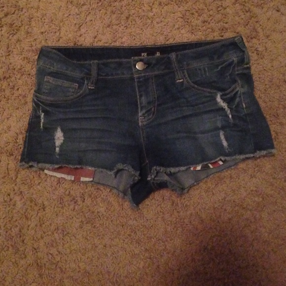 Forever 21 Denim - Forever 21 denim jeans with British flag pockets