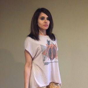 BNWTs Project Social High Low tee