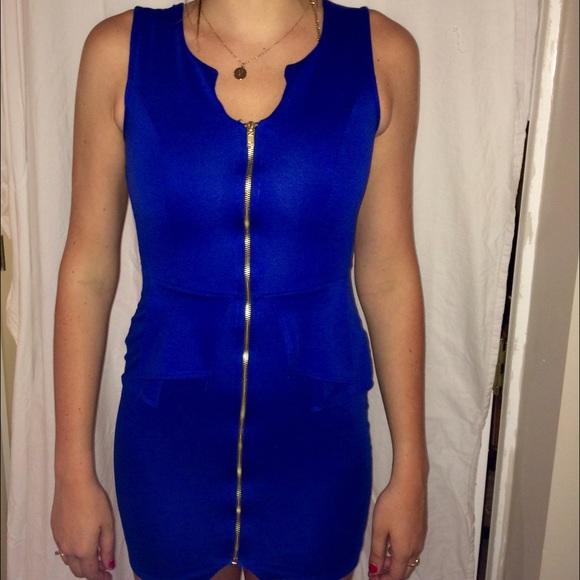 Royal Blue Dress