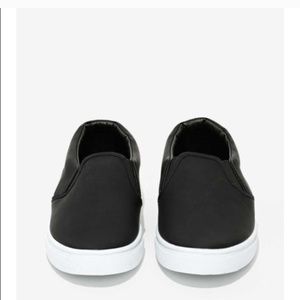 Black Slip Ons