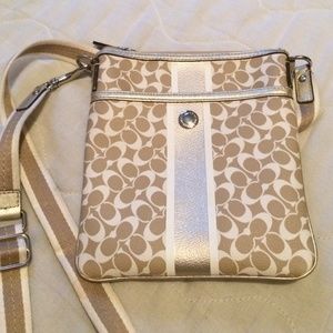 Coach cross body purse