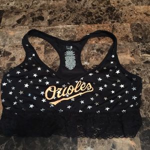 MUST SELL Victorias Secret Pink Orioles sports bra