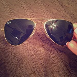 original rayban small aviator metal