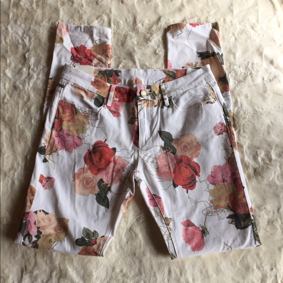 Floral Jeans