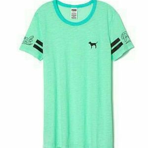 PINK crew neck t shirt