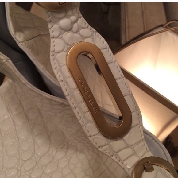 AUTHENTIC JIMMY CHOO LARGE HOBO - Picture 4 of 4