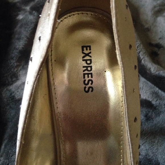 EXPRESS Sparkle Peep toes - Picture 3 of 3