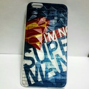 Superman iphone case for 6 plus