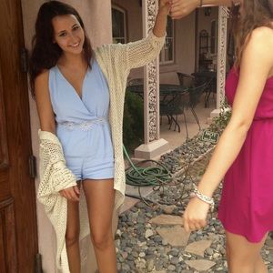 Light blue romper