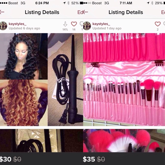 [Bundle] Brushes & curling Wand